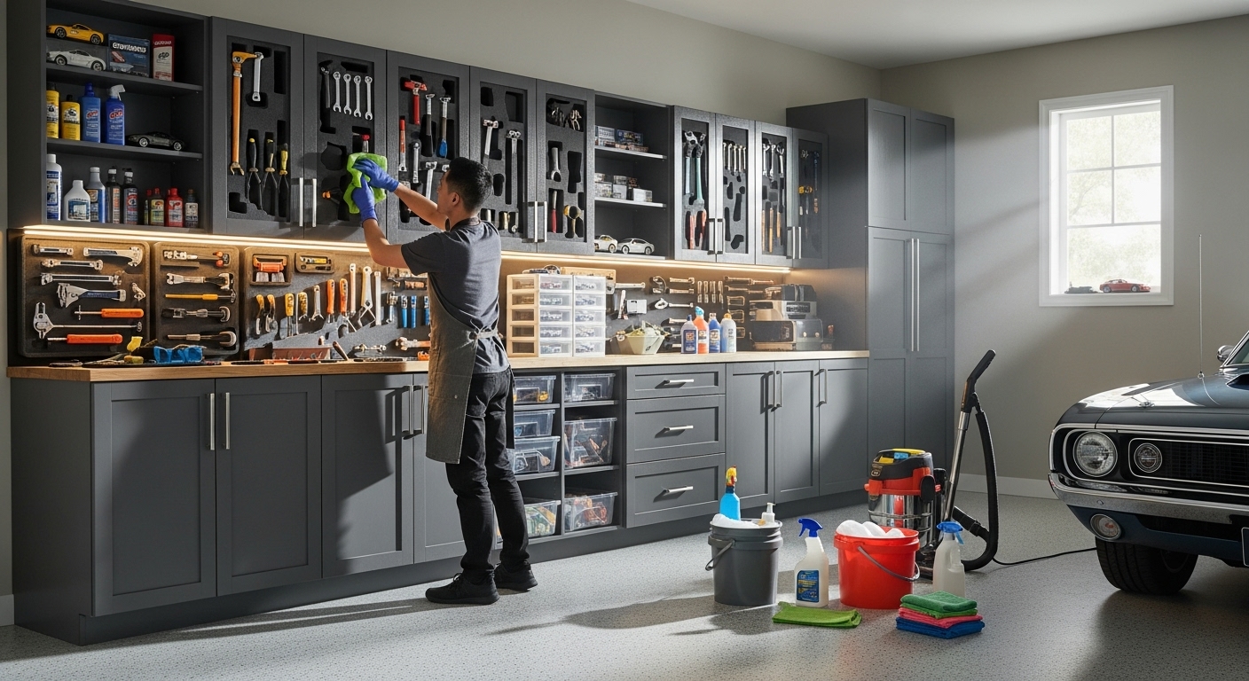 Custom Garage Cabinets